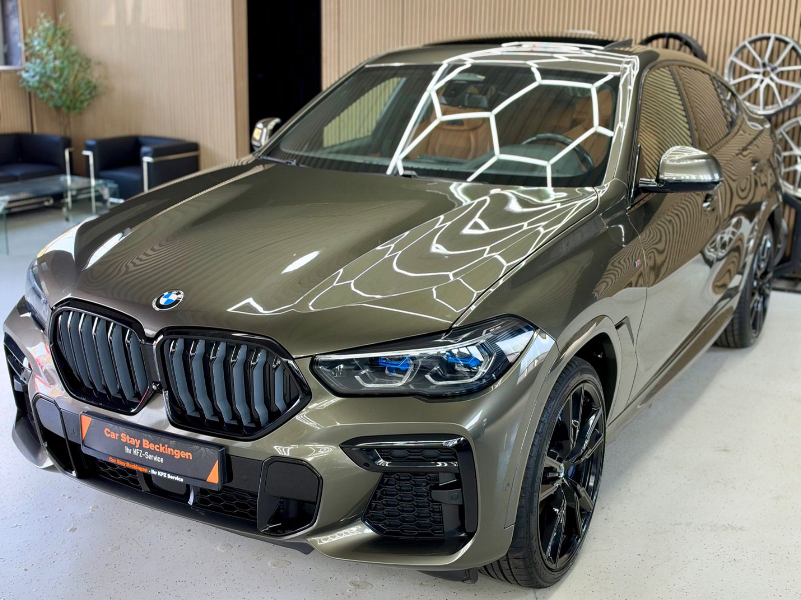 BMW X6 M50 i Head-Up Pano Standhzg. AHK B&W Laser foto 3