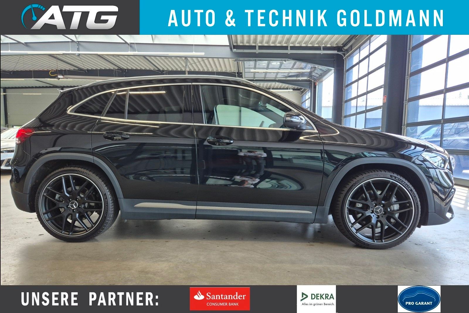 MERCEDES-BENZ GLA 45 AMG 4M LEDER MBUX NAVI LED 21ZOLL ALU AHK