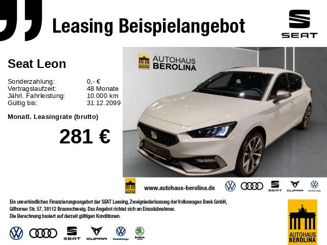 Seat Leon 1.5 eTSI FR DSG *BEATS*Vision+*ACC*NAV*SHZ*