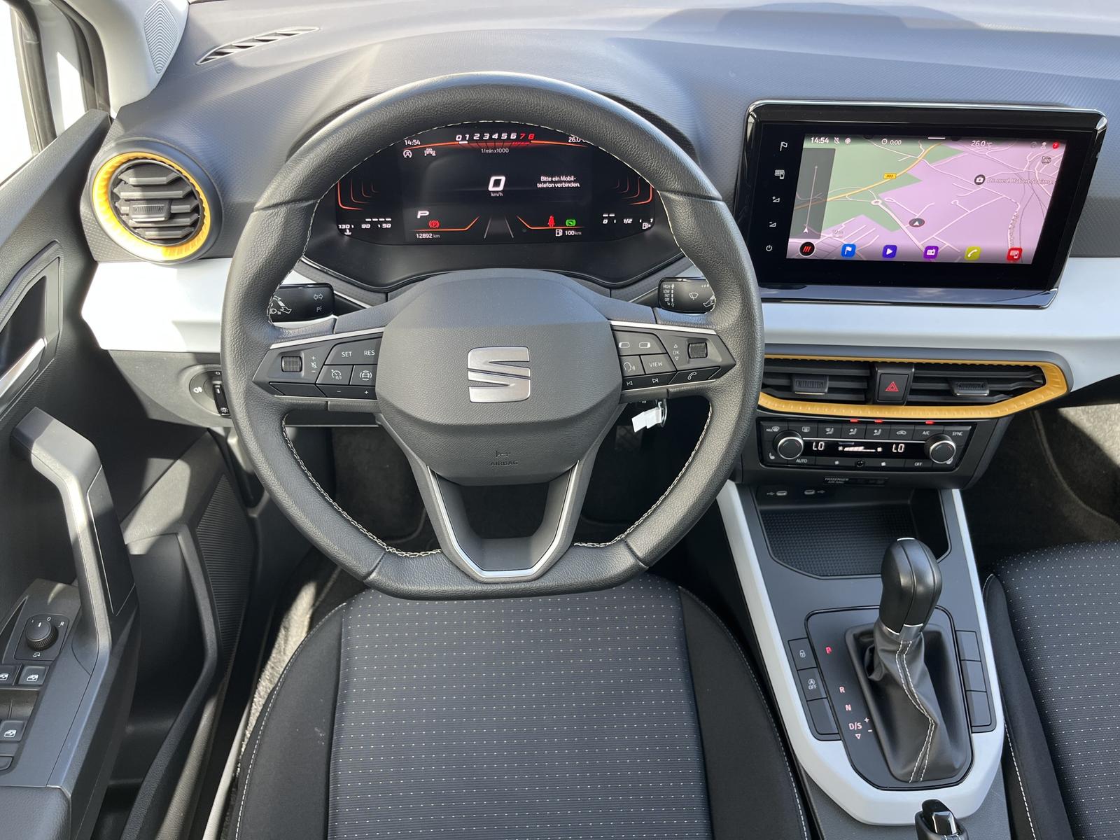 SEAT Arona 1.0 TSI DSG Style 112€ m.20% Anz. Navi LED, миниатюра 16