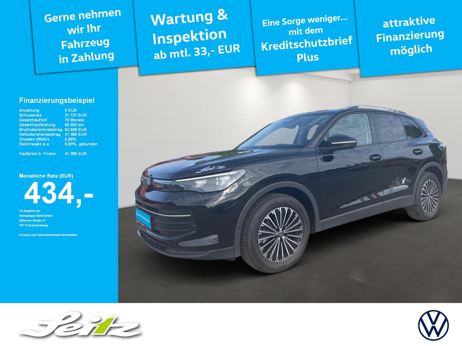 Volkswagen Tiguan 1.5 eTSI Energy *AHK*MATRIX*NAVI*KAMERA*