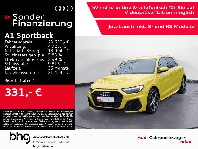 Audi A1 Sportback 30 TFSI S tronic