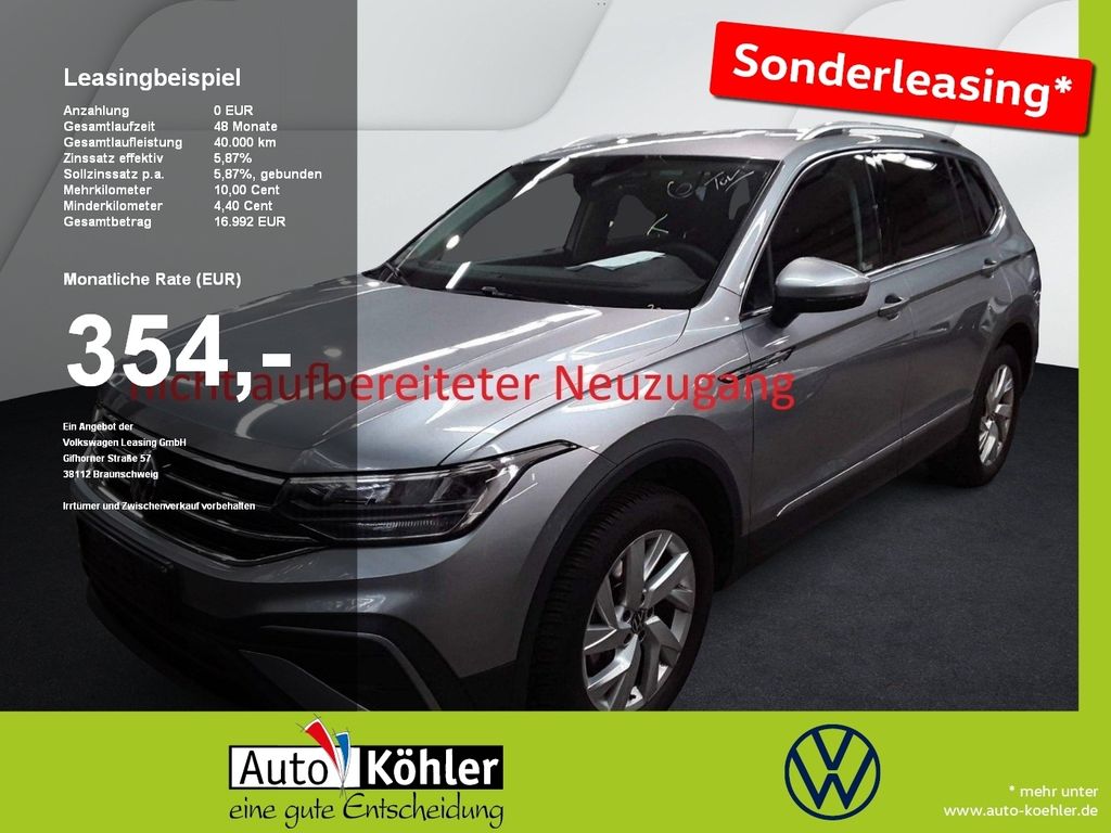 Tiguan Allspace Life TDI DSG 7-Sitzer Matrix ACC