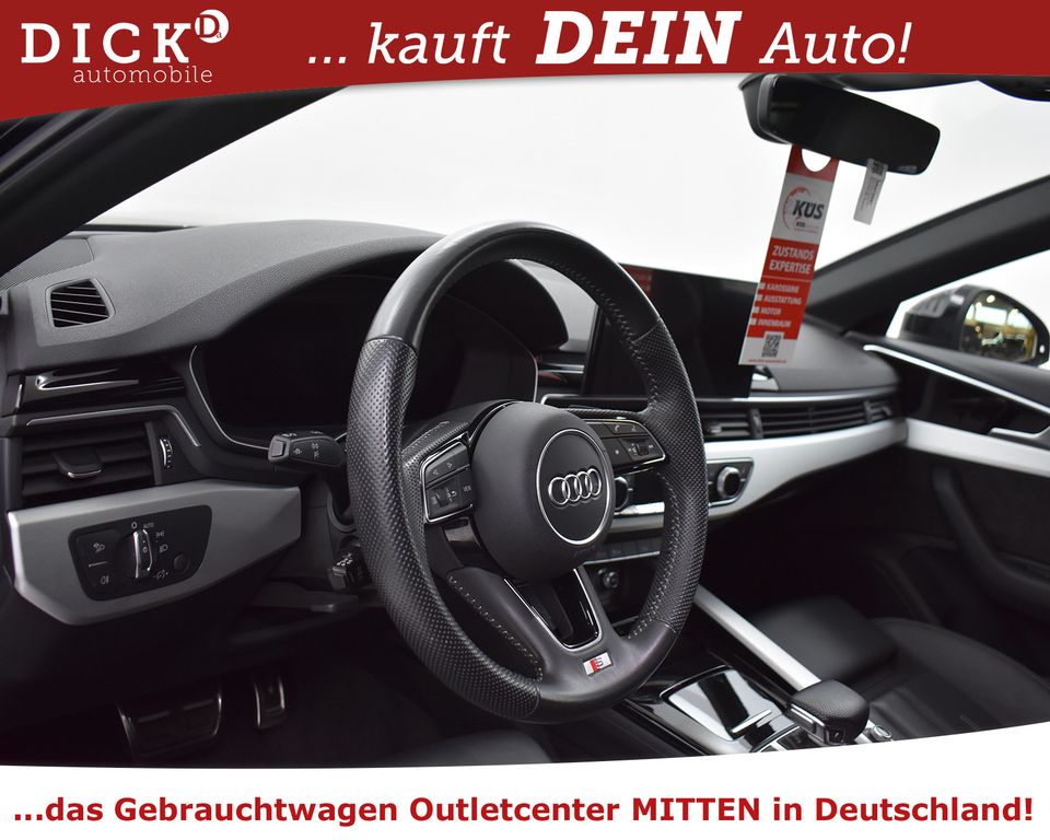 Audi A4 Av 35d S-Tr 2X S LINE+PANO+VIRTU+LEDER NAPPA+