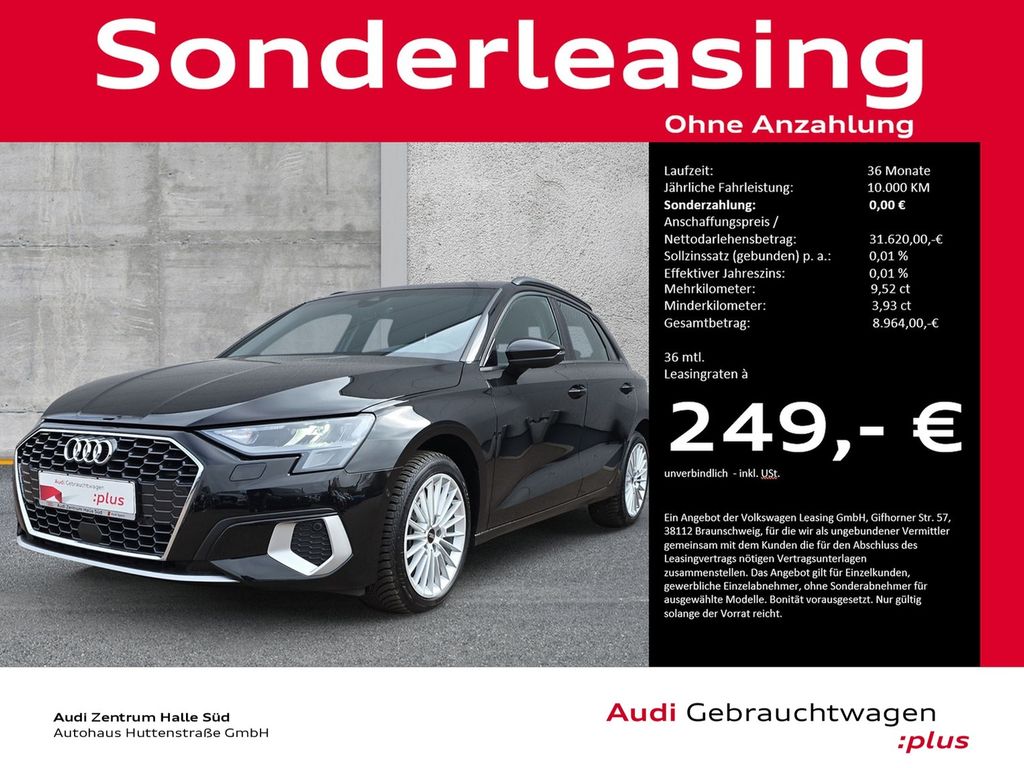 Audi A3 Sportback 30 TDI advanced LED NAVI+ KAMERA eK