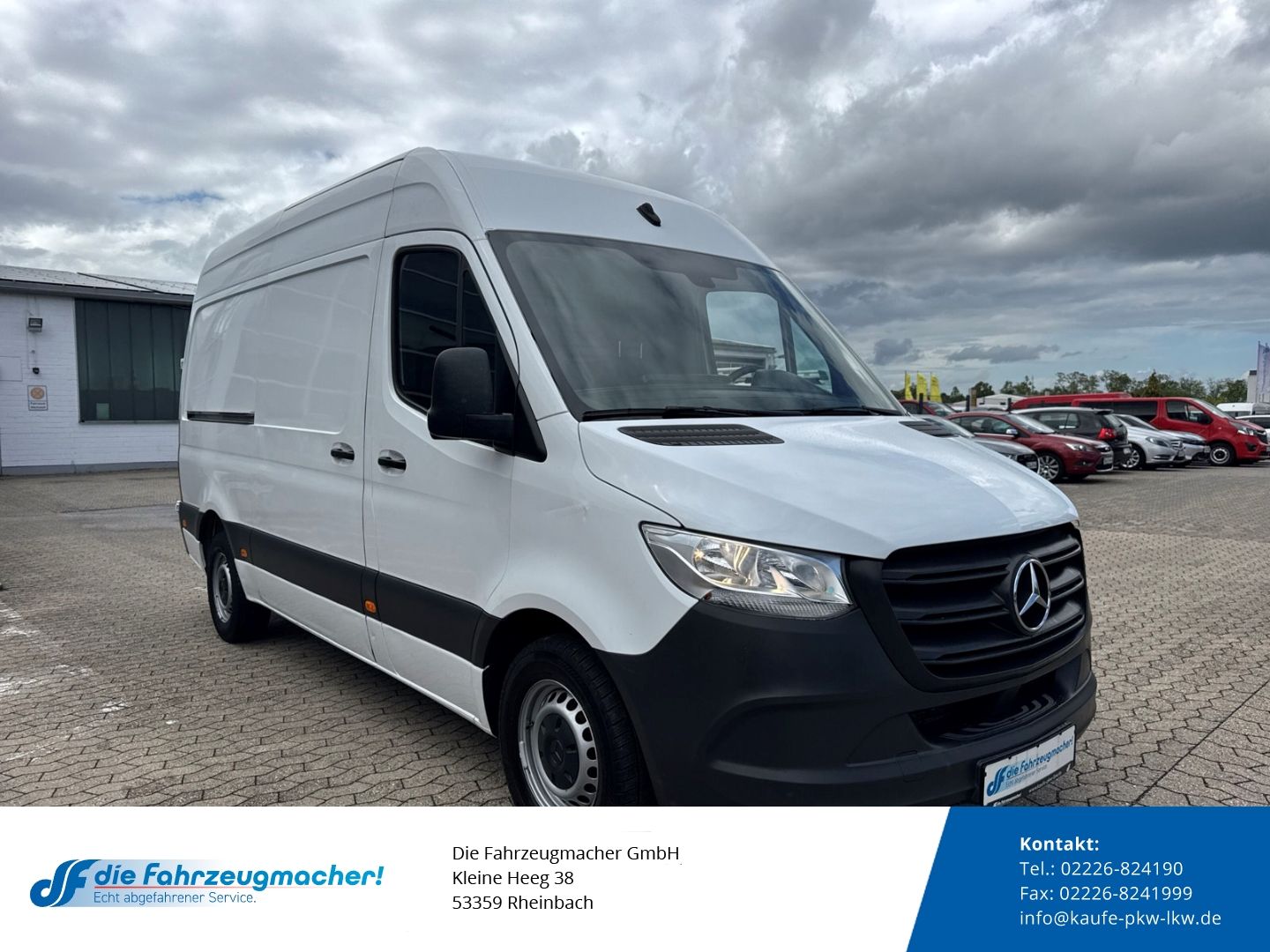 Fahrzeugabbildung Mercedes-Benz Sprinter Kasten 317CDI EU6d-T Lichtsensor el.S