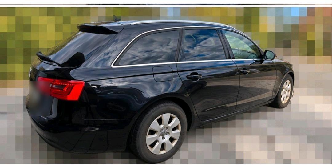 Audi A6 2011 — rear view
