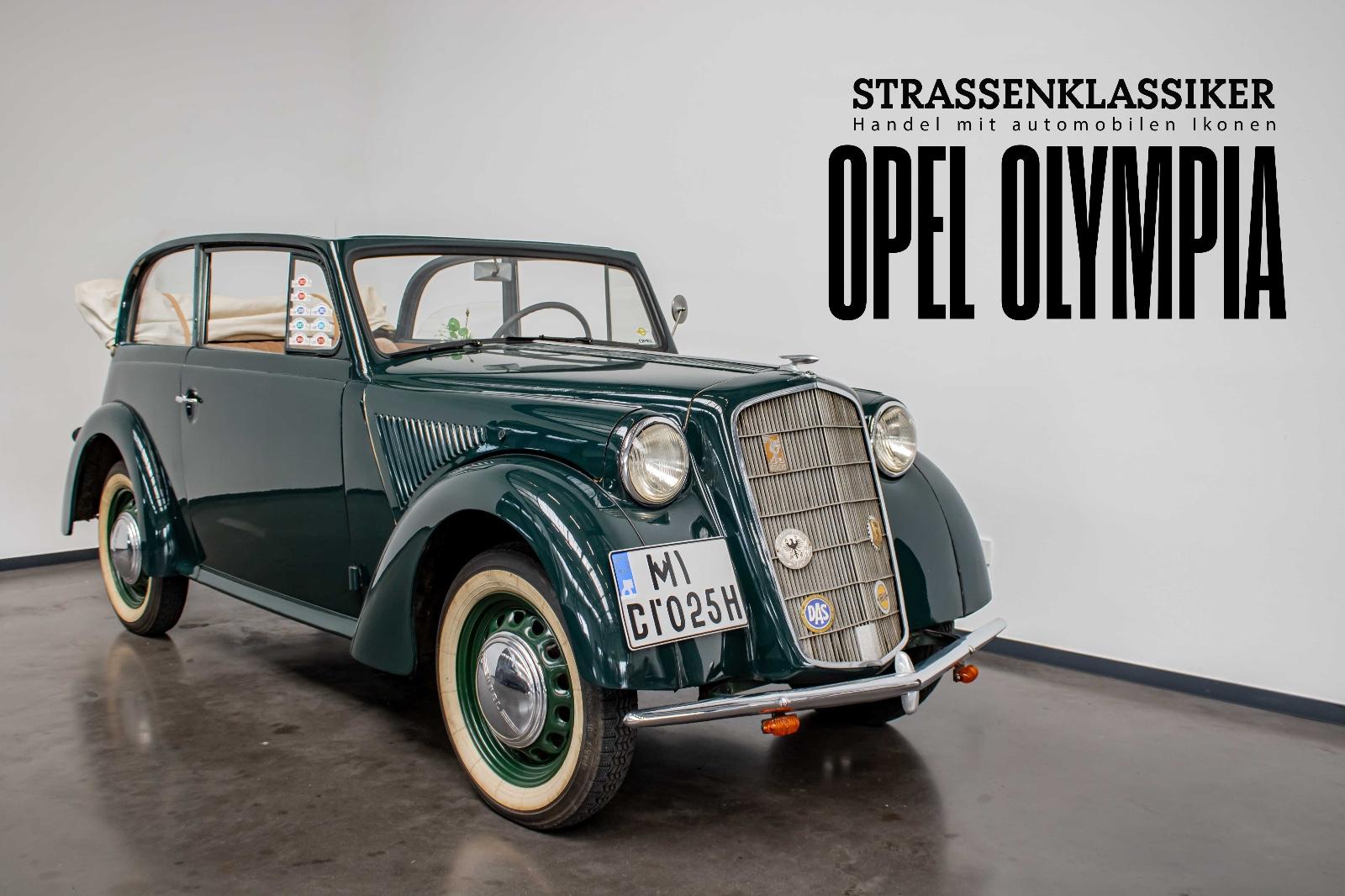 Opel OLYMPIA Cabriolimousine 90 Jahre & TOP Zustand
