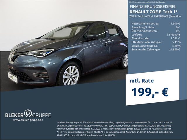 Renault ZOE E-Tech 1 00% el. EXPERIENCE (Selection) R13