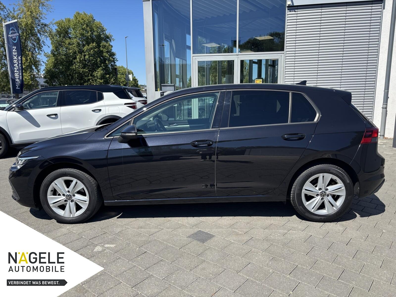 Volkswagen Golf VIII 1.5 TSI Life+ACC+Navi+LED+Carplay eFH., миниатюра 3