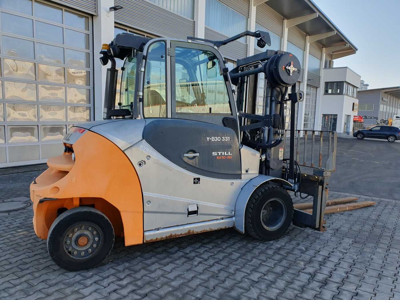 Fahrzeugabbildung Still RX70-80 / Duplex: 4.70m! / Zinkenversteller / SS