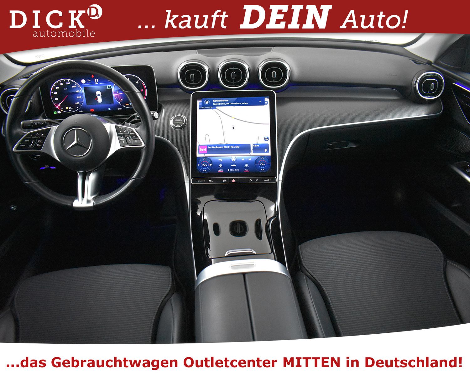 MERCEDES-BENZ C220d T Avantg NIGHT+NAV+KAMER+WIDESC+AHK+ACC+LE - Image 8