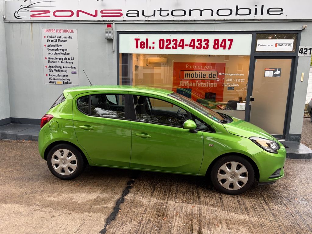 Opel Corsa E Edition+AHK+NaviZB+AllwwetterRäder+BT+5T