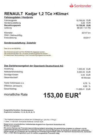 Fahrzeugabbildung Renault Kadjar 1,2 TCe 130 Life