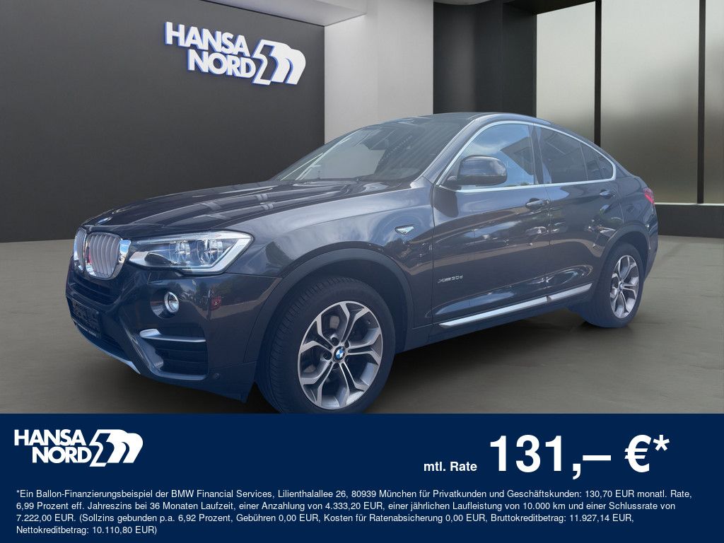 BMW X4 xDrive 3.0d XLINE LED NAVI HUD HGSD 18" AHK