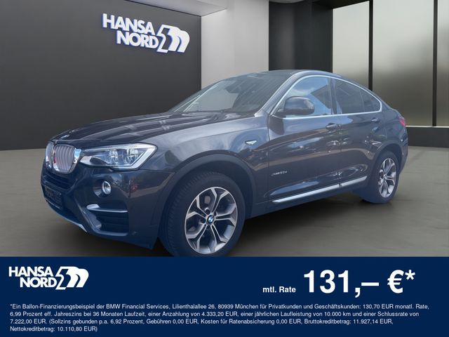 BMW X4 xDrive 3.0d XLINE LED NAVI HUD HGSD 18" AHK