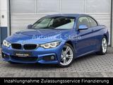 BMW 420i Cabrio M Sport Navi Leder LED HD HK - blaue BMW 420
