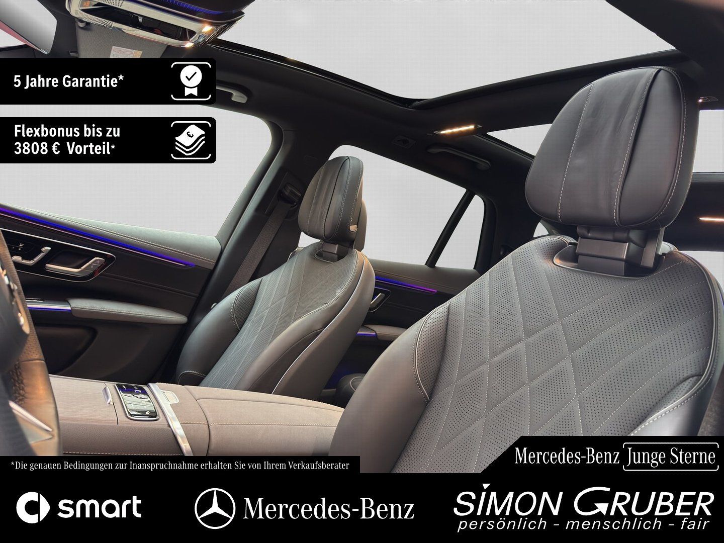 Fahrzeugabbildung Mercedes-Benz EQS 580 4M SUV AMG Massage Sitzklima AHK Md 2026