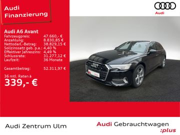 Audi Leasingangebot: Audi A6 Avant advanced 45 TFSI qu AHK NAVI MATRIX KAM
