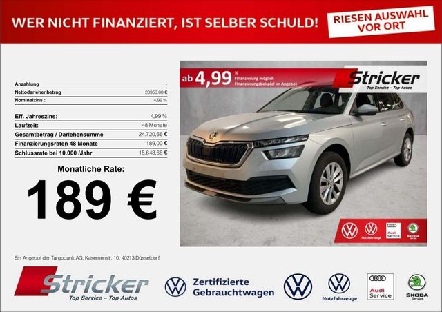 Skoda Kamiq Ambition 1.5TSI 189,-ohne Anzahlung Sitzhe