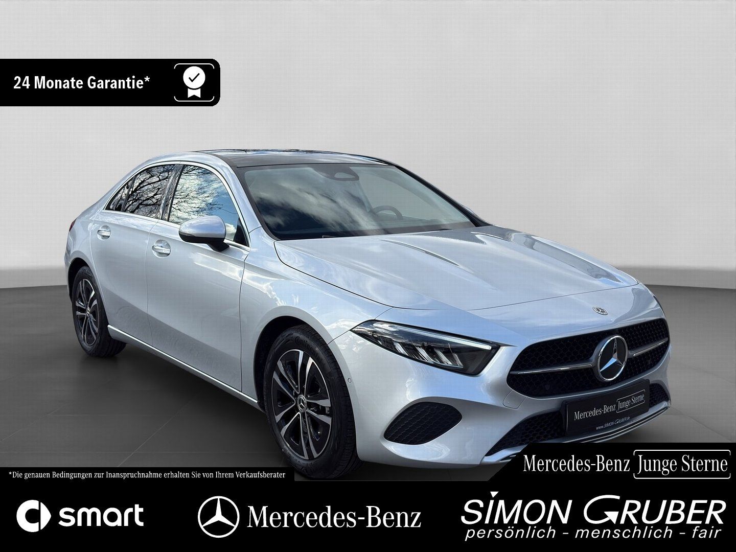 Fahrzeugabbildung Mercedes-Benz A 200 Limo Progressive Pano KeylessGo Kamera LED