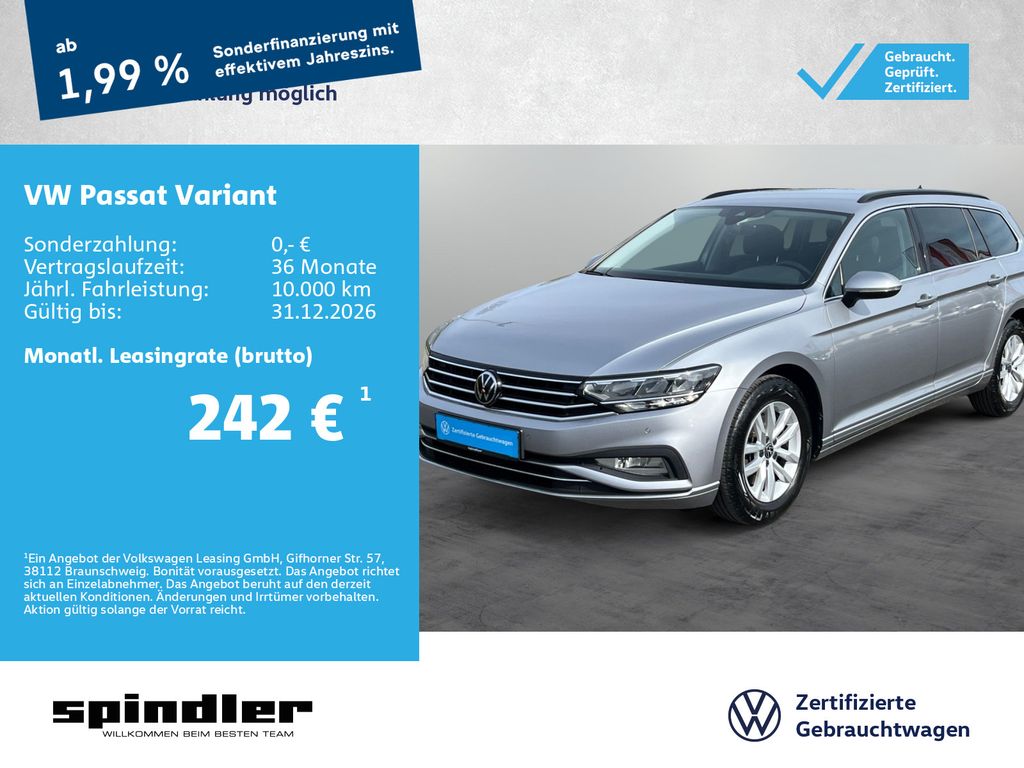 Volkswagen Passat Variant Business 2.0 TDI DSG / LED, AHK