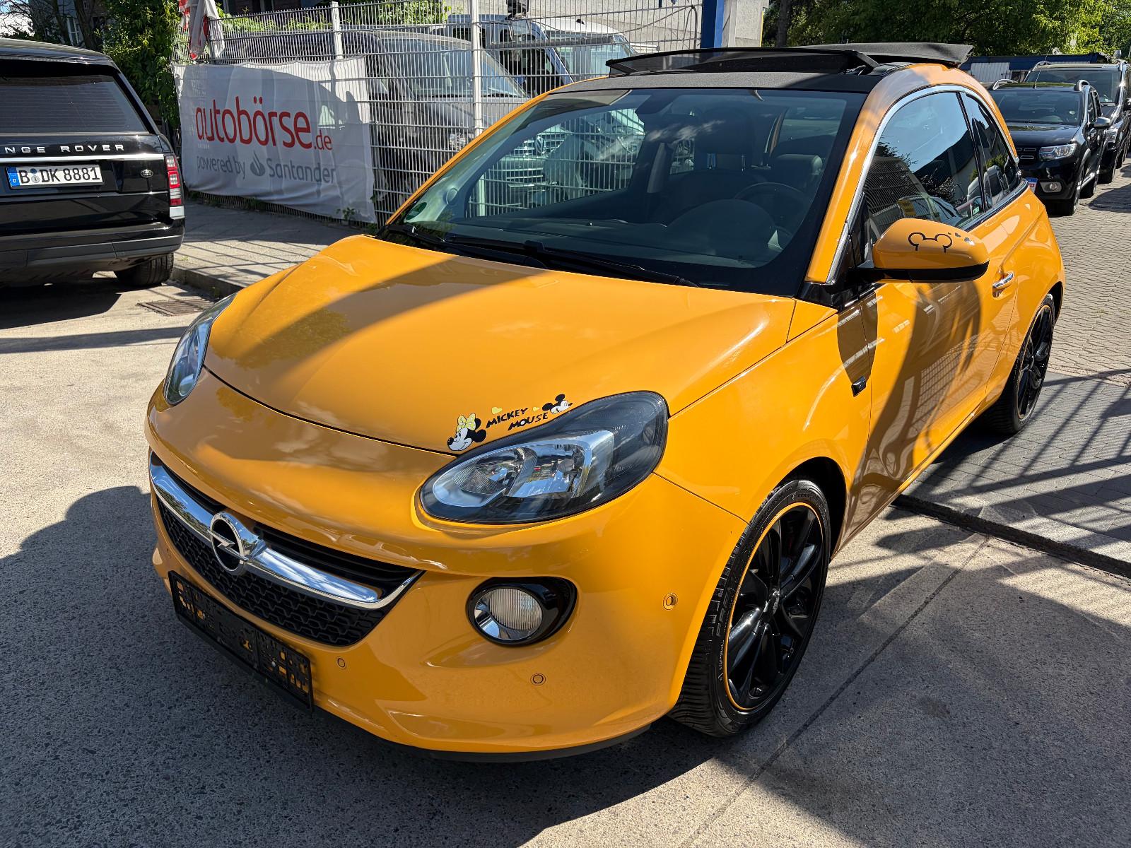 Opel Adam Open Air.Faltdach.Auto.Leder.1.Hand.Navi