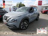 Nissan Juke 1,0 DIG-T Acenta NAVI SHZG Android Auto - mit Benzin-Antrieb: Grau, Geländewagen