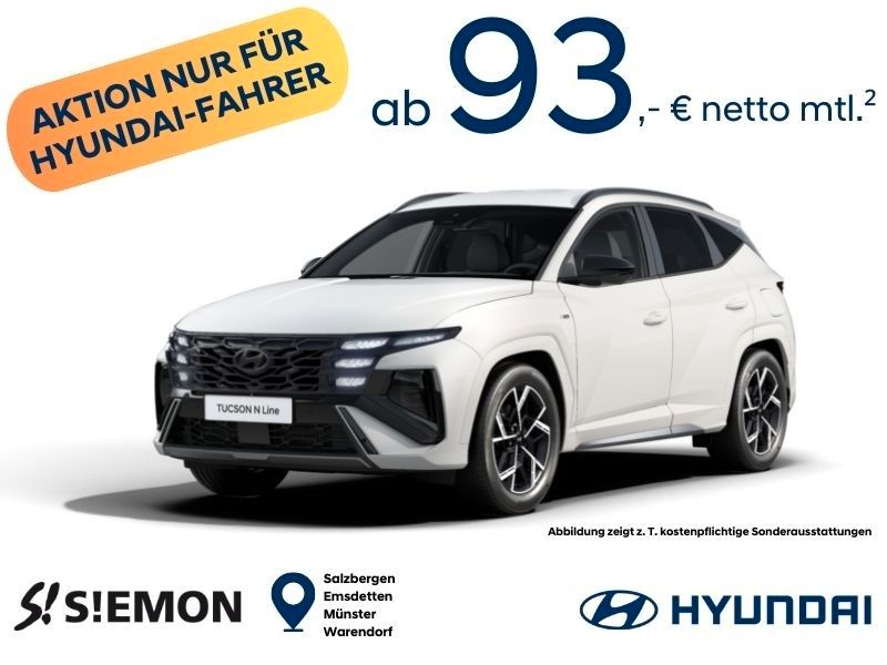 Hyundai TUCSON N-Line 1.6 T-GDI - nur für Hyundai-Fahrer