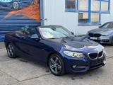 BMW 220d Cabrio Sport Line/Leder/Navi/AHK/Keyless - BMW 220 in Köln