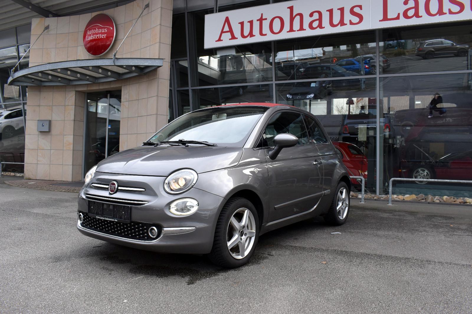 Fiat 500 Cabrio Lounge*PDC*Bluetooth*Klima*CarPlay*