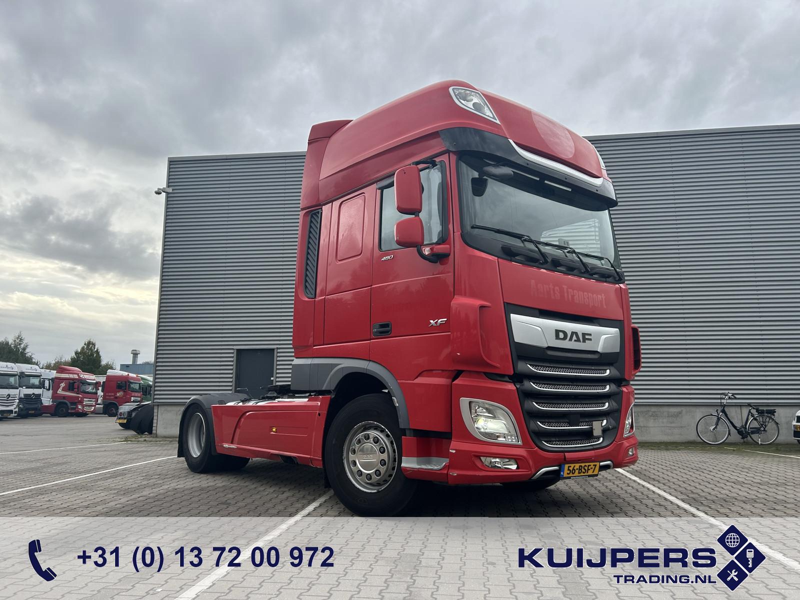 DAF XF 480 FT Super Space Cab / 324 dkm / 2 Tanks / 