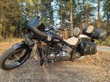 Yamaha XVS650 Dragstar  mit Zubehör