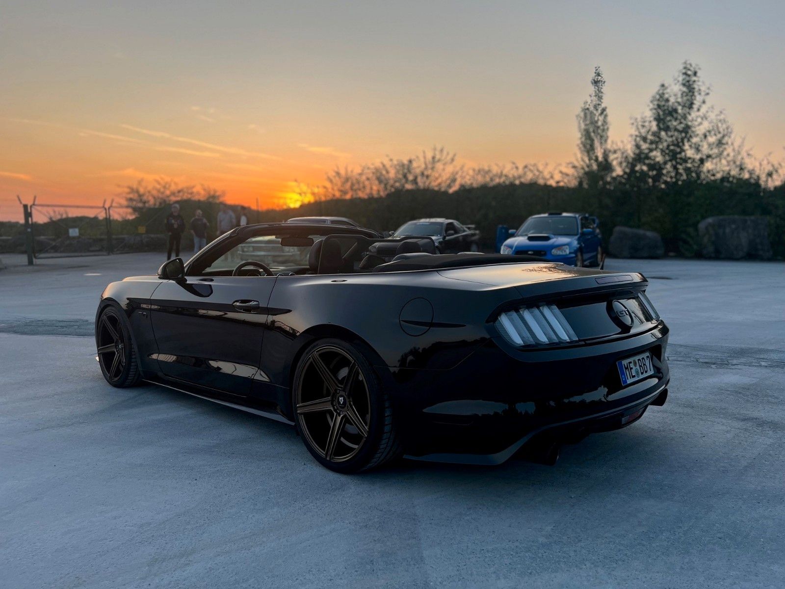 Fahrzeugabbildung Ford Mustang GT Cabrio V8-Neuwertig-20Zoll-FOX-Deutsc