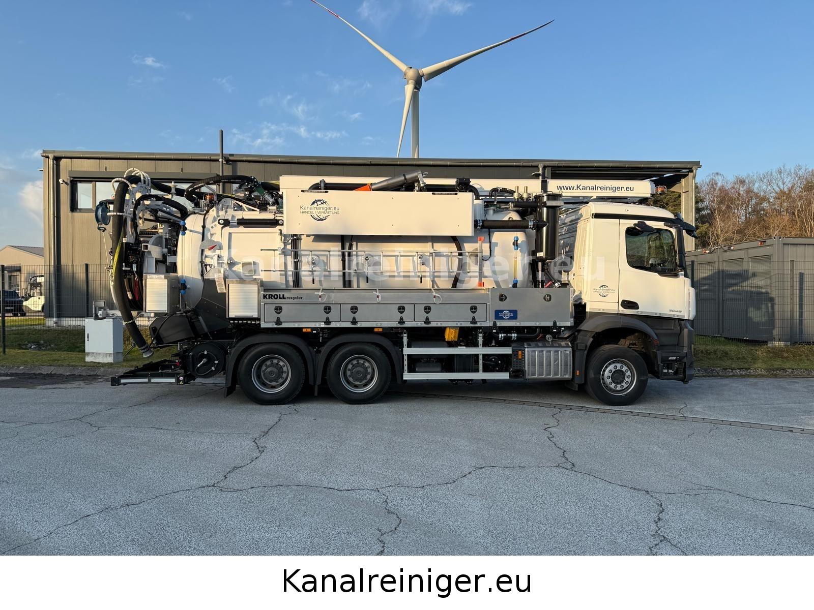 Mercedes-Benz AROCS 2548 L 6x4 / KROLL Wasserrückgewinner WRS1