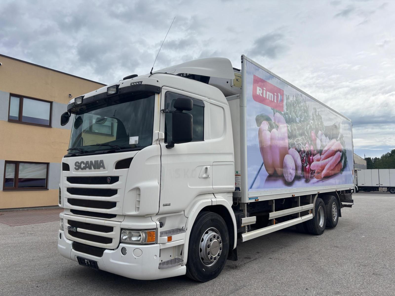 Scania G440 6X2 EURO6 + RETARDER + CARRIER SUPRA 750 No