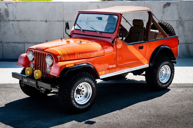 Jeep CJ7 V8 RENEGADE WERTGUTACHTEN 98.5K aus SAMMLUNG