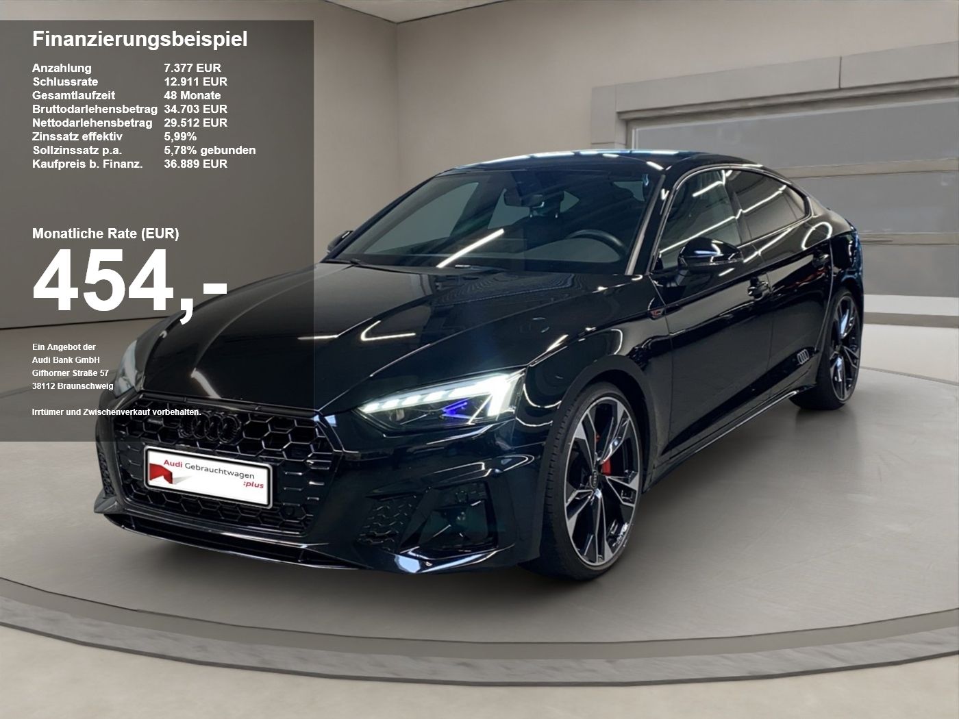 Audi A5 Sportback 40 2.0 TFSI quattro S-Line business foto 1