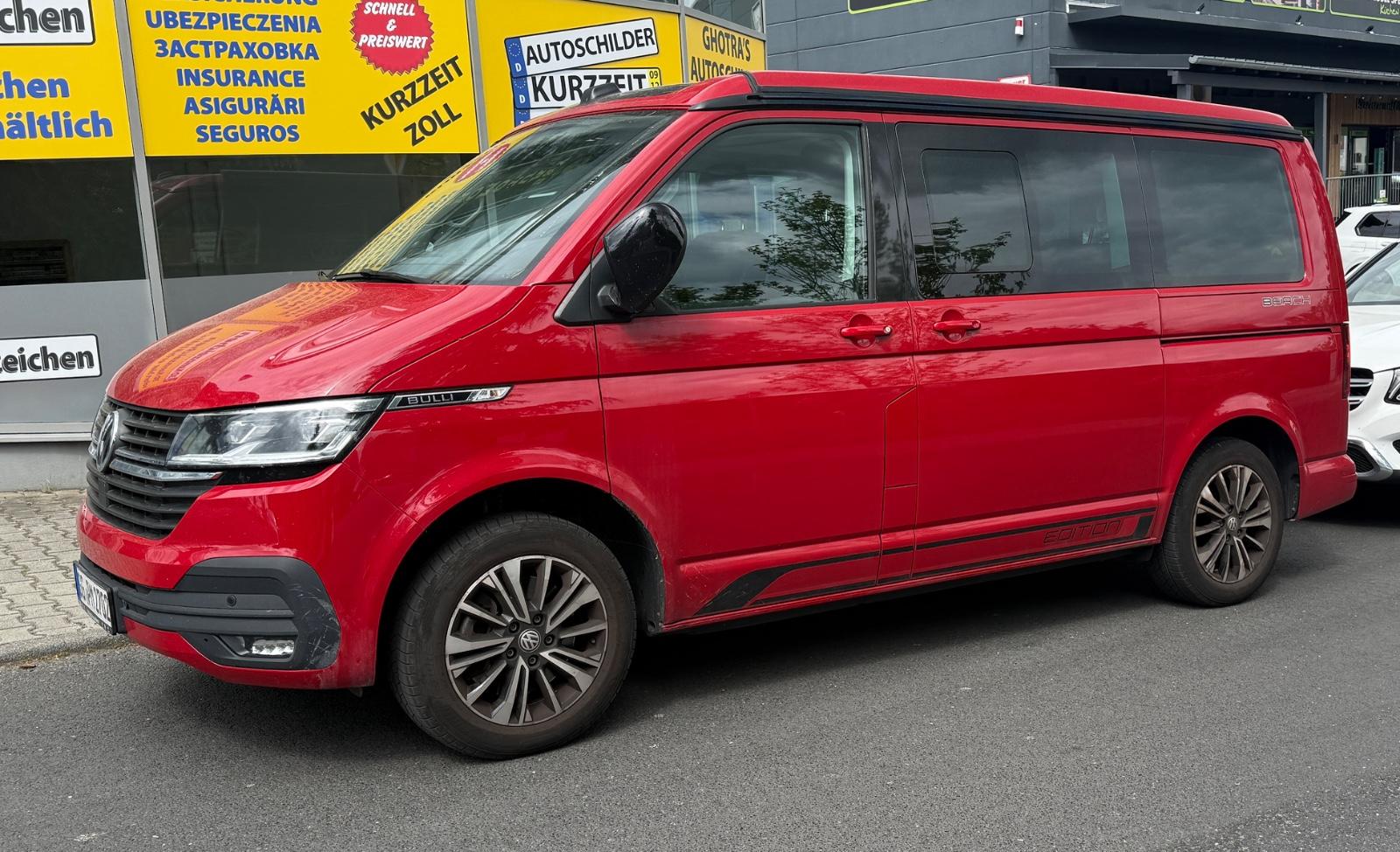 Volkswagen T6 California Beach Tour Edition
