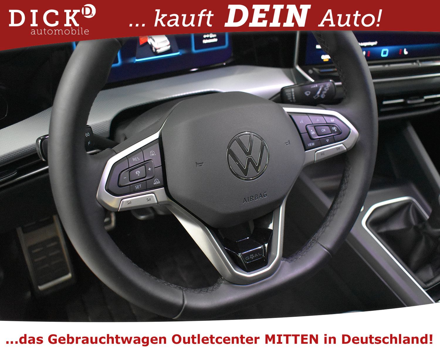 VW Golf VIII Var 1.5 TSI Goal VIRTU+LED+SHZ+ACC+DAB - Image 15