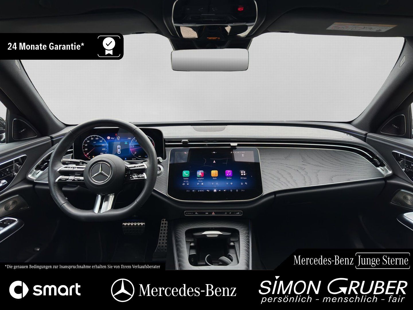 Fahrzeugabbildung Mercedes-Benz E 220 d AMG Night Servolock Pano Burm4D AHK