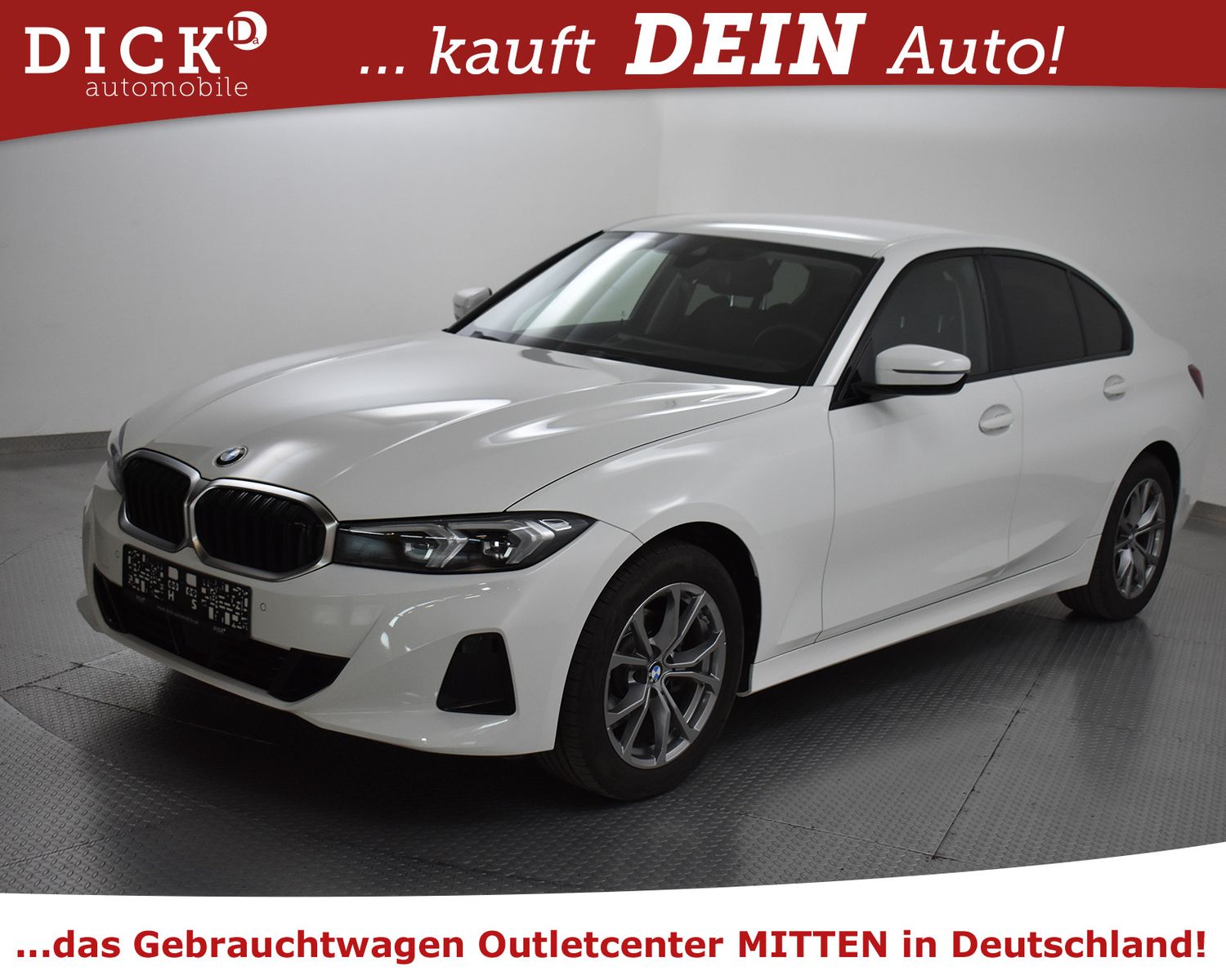 Fahrzeugabbildung BMW 318 Sport Line LEDER+SHADO+VIRTU+STDHZ+AHK+ACC+M