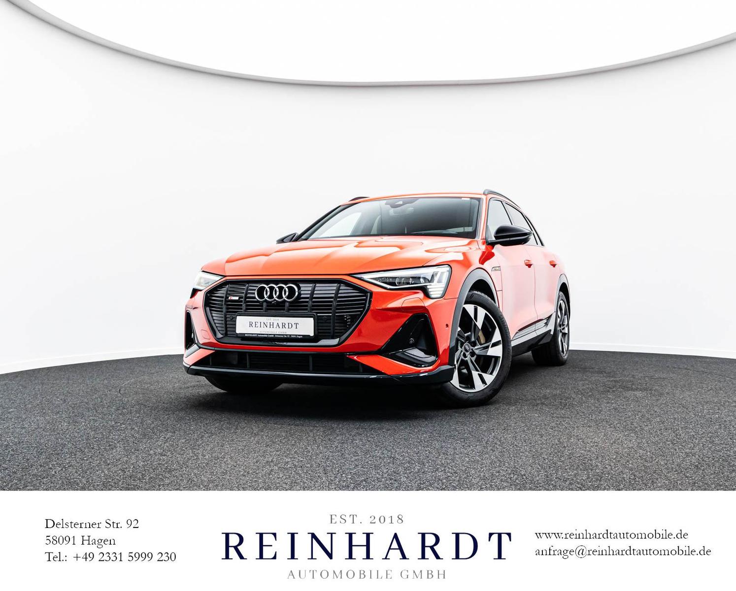 Audi e-tron E-TRON 55 S LINE BLACK/HuD/ACC/PANO/360°/MATRIX