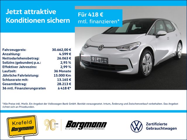 VW ID.3 Pro LED SCHEINWERFER ACC NAVI SHZ PDC KLIMA