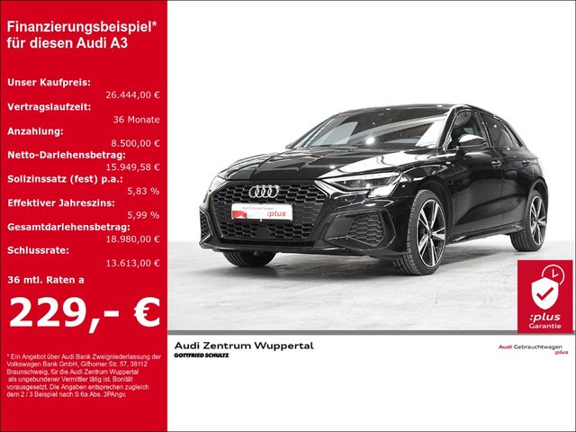 Audi A3 Sportback 40TFSI E S-LINE ACC B&O KAMERA PARK