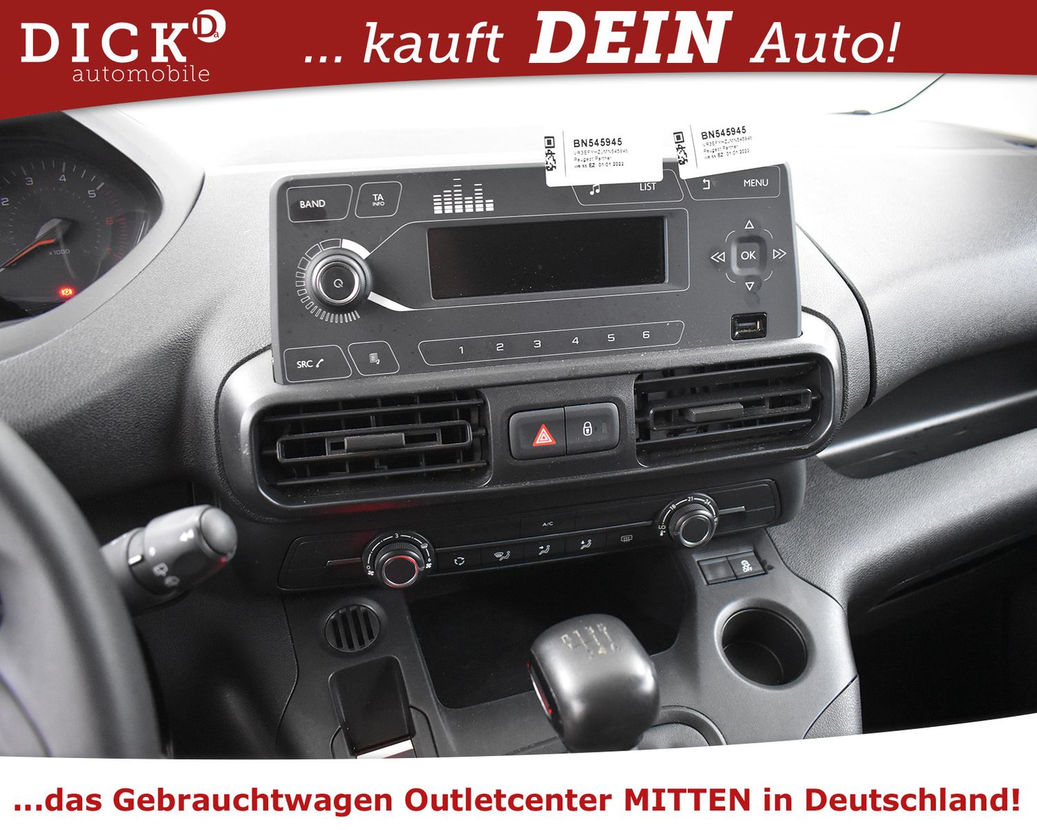 PEUGEOT Partner Premium 1.5d KLIM+SHZ+PDC+TEMP+DAB+REGAL - Image 11