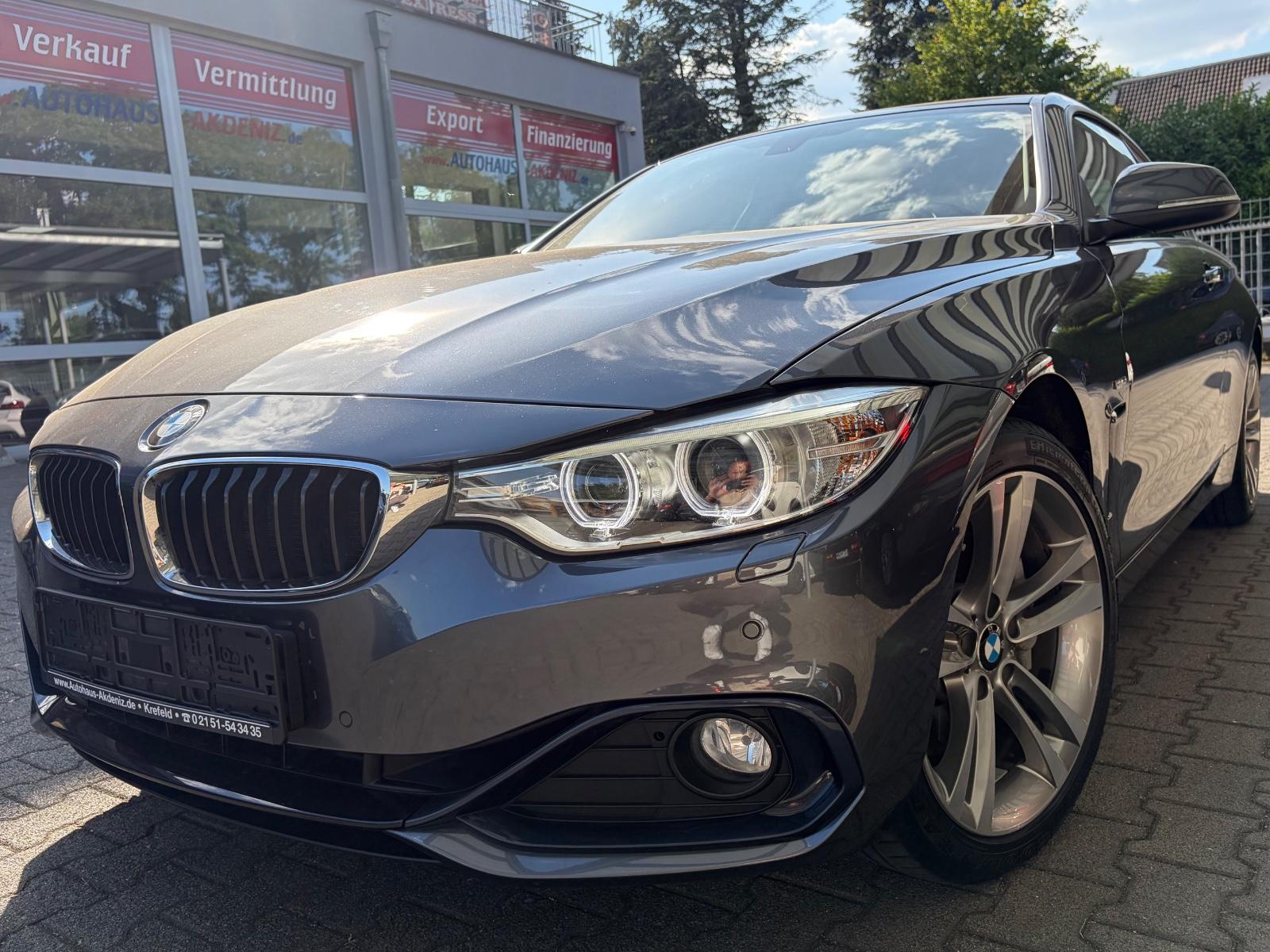 BMW 435 i xDrive Coupe Sport Line|LEDER|NAVI|HUD|1.H