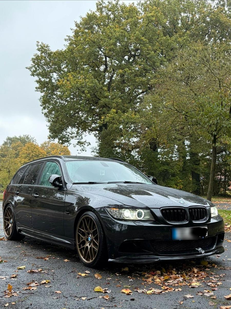 BMW 318 2010 — interior