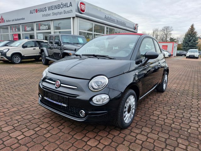 Fiat 500 Cabrio -Dach rot- Komfort Paket