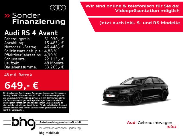 Audi RS4 Avant quattro tiptronic